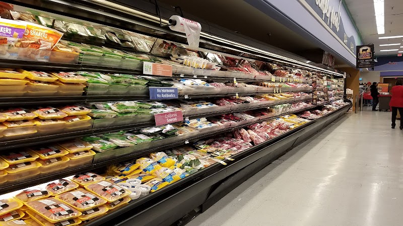 Full meat case selection