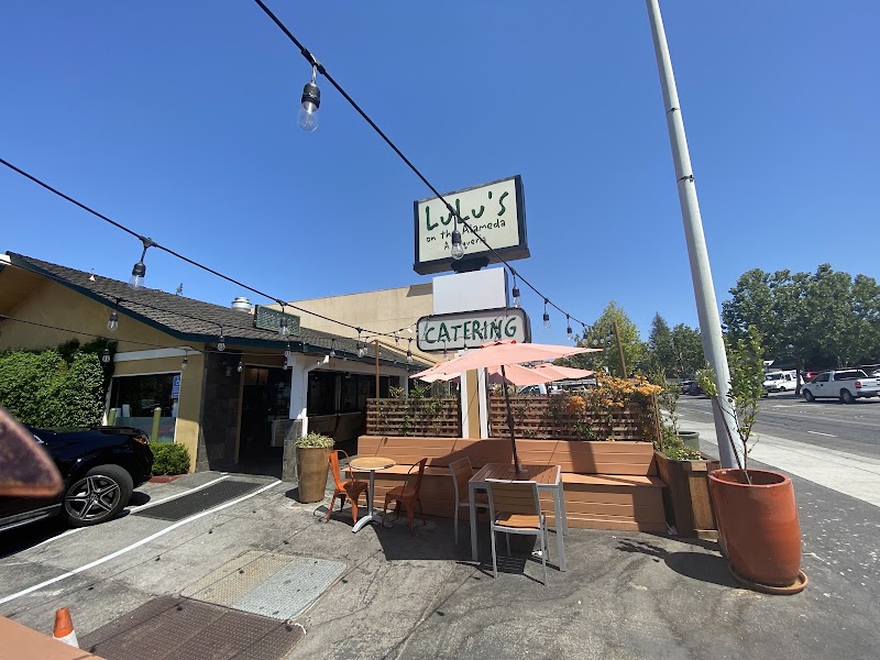 Casual street-side entrance