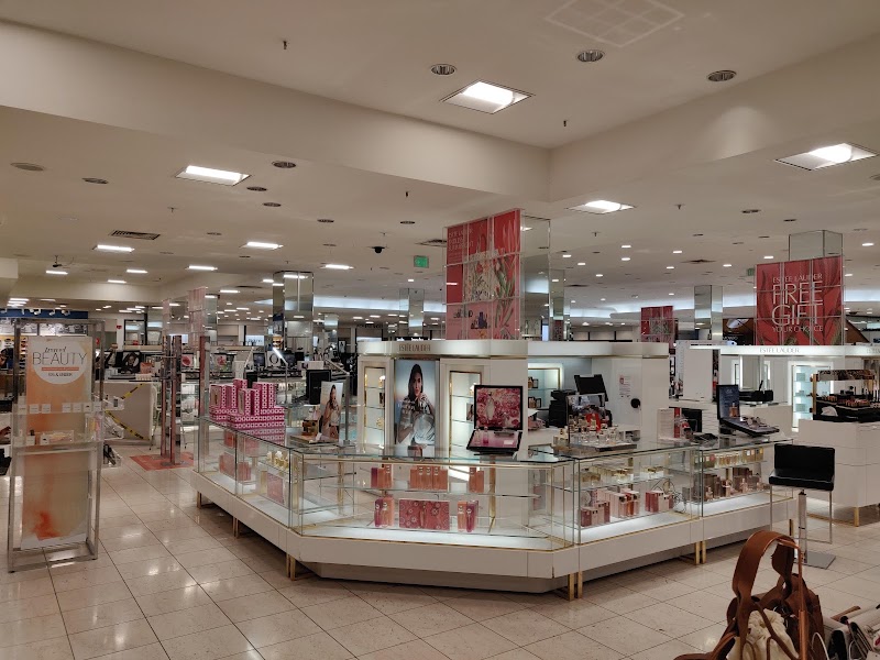 Bright beauty department floor