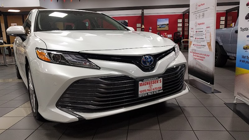 Hybrid sedan ready inside