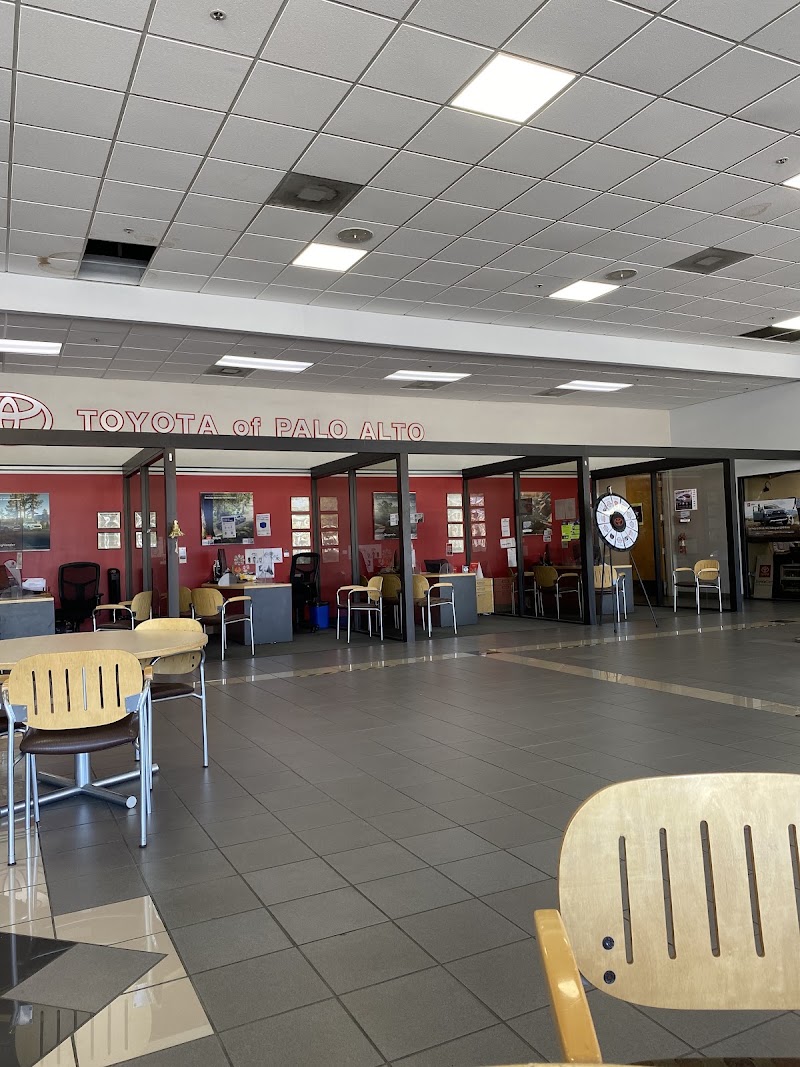 Open welcoming sales floor