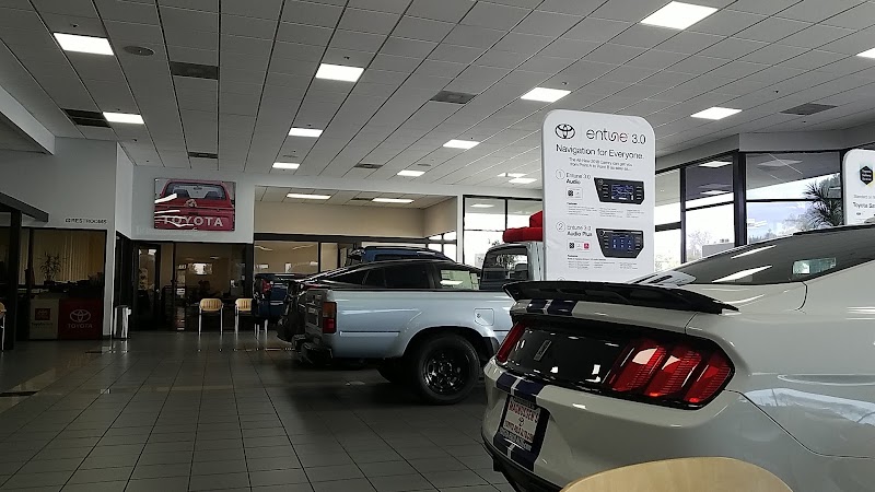 Spacious indoor vehicle lineup