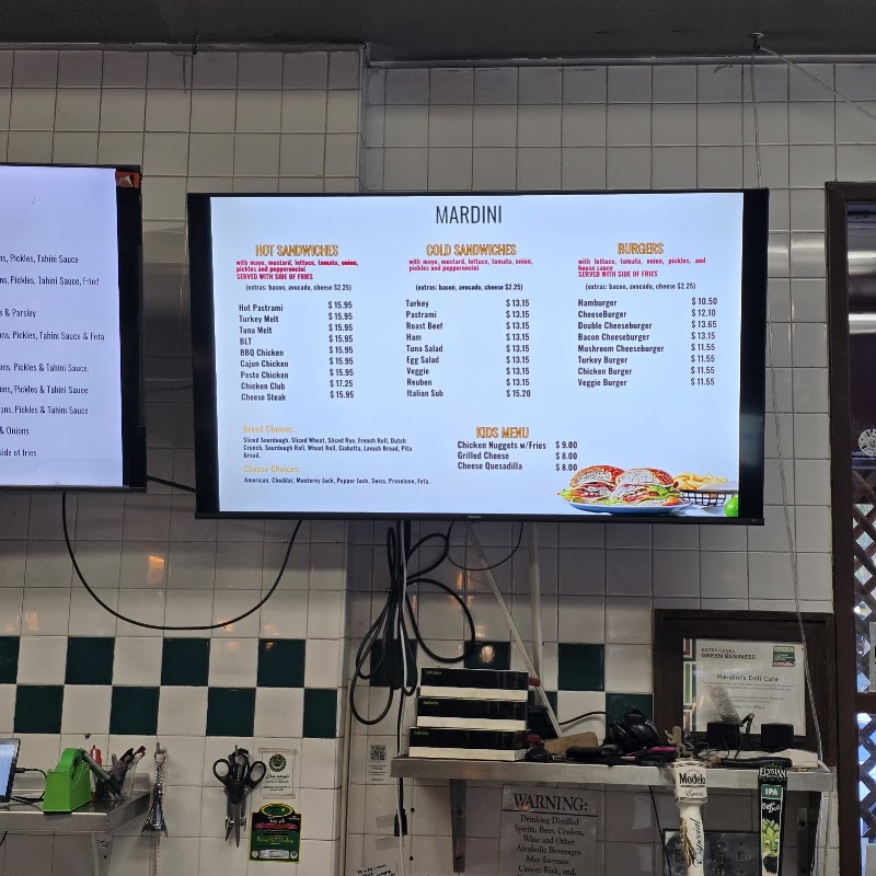 Full menu, something for everyone