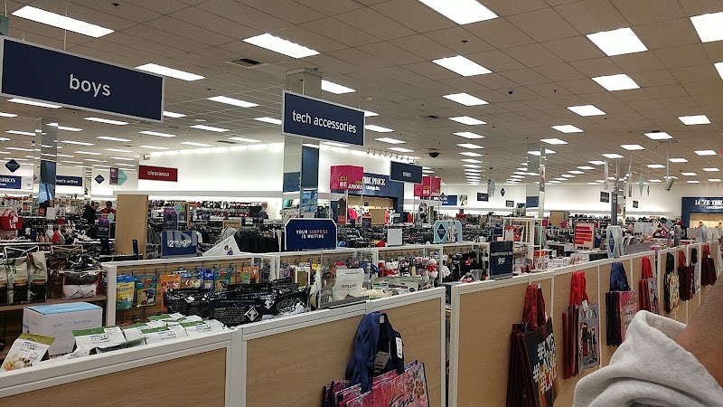 Wide aisles, varied departments
