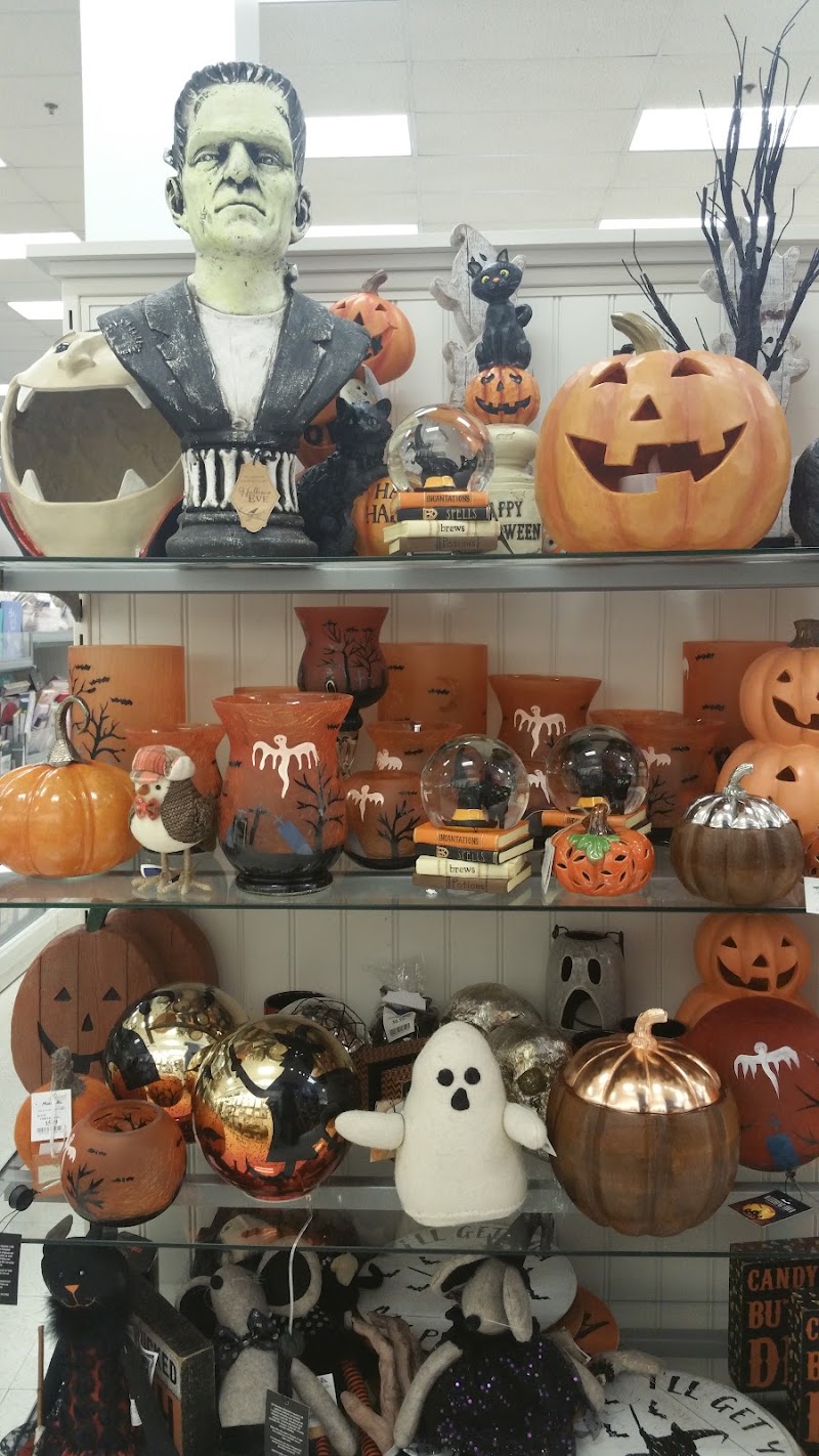 Festive seasonal décor display