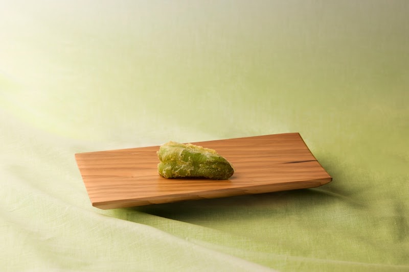 Light green vegetable tempura