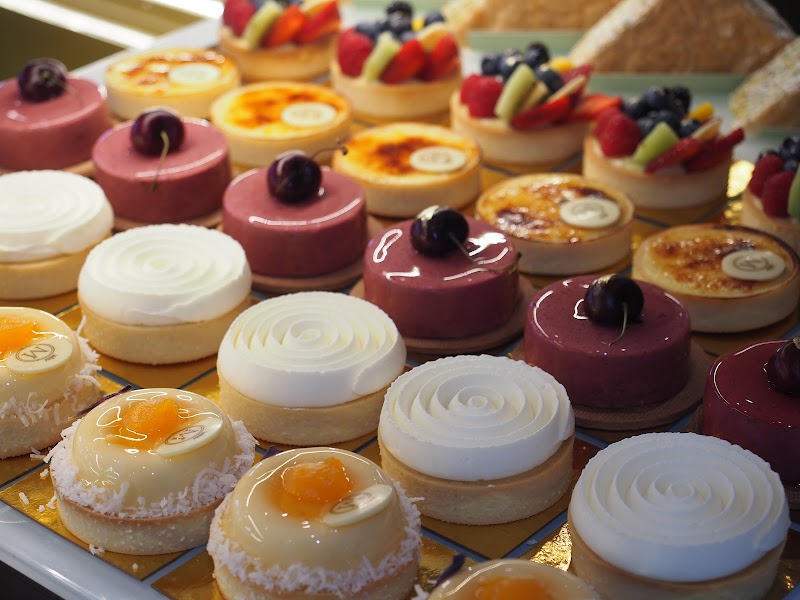 Artisan cakes up close