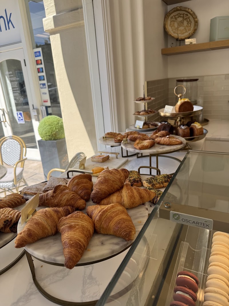 Fresh morning breakfast pastries