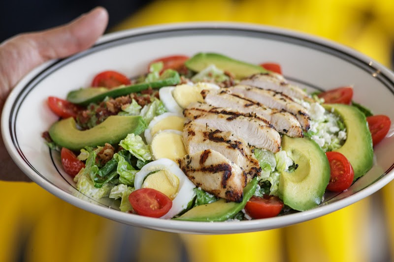 Fresh grilled chicken salad