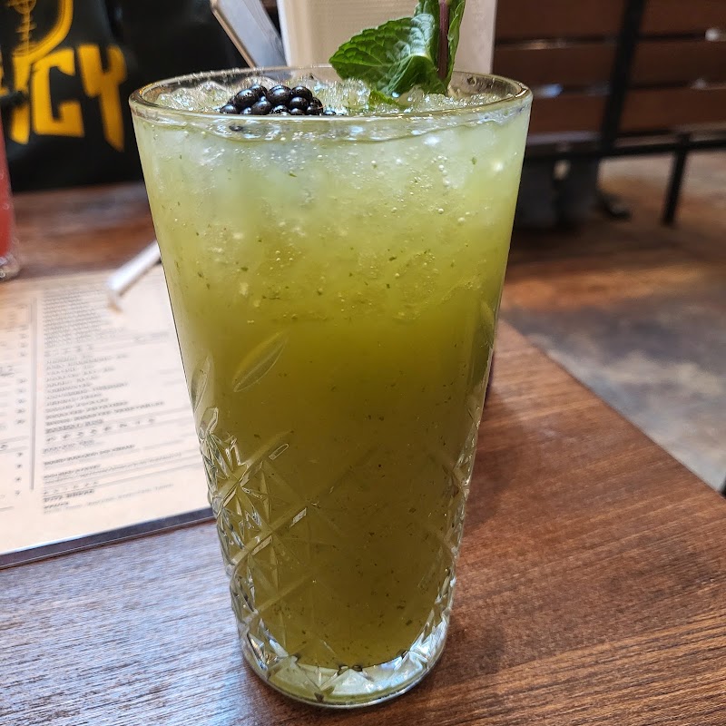 Fresh herb mint refresher
