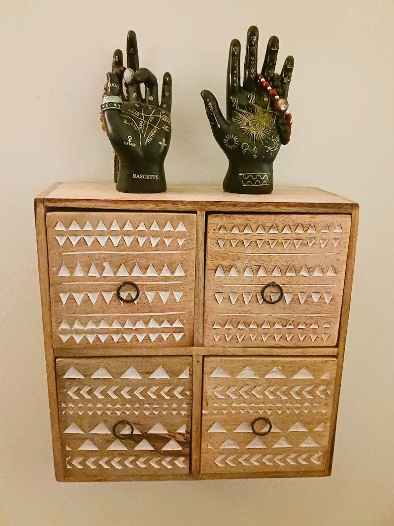 Decorative hand jewelry holders