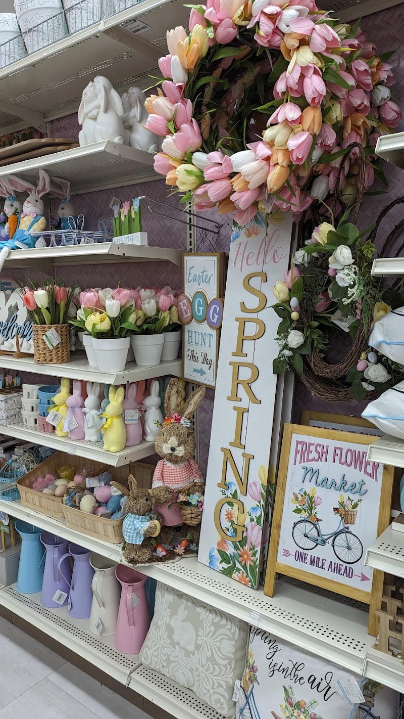Spring décor, fully stocked
