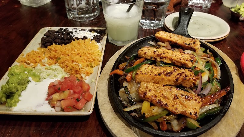 Sizzling chicken fajita skillet