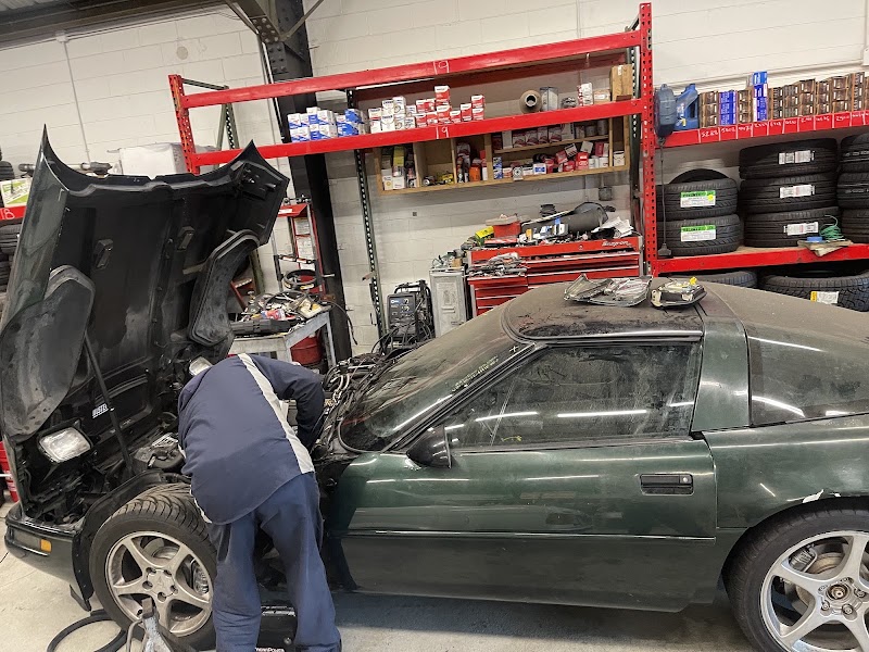 Corvette receiving careful attention