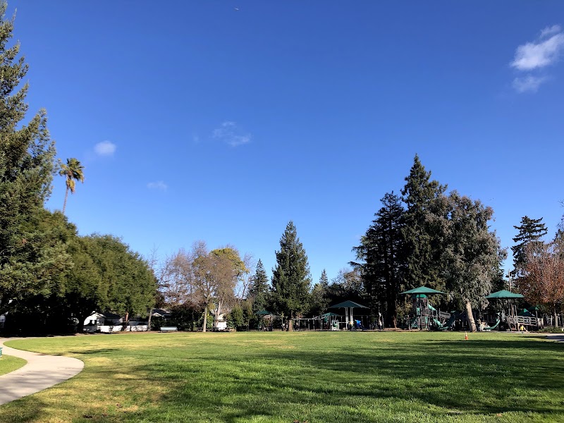 Open grassy park grounds