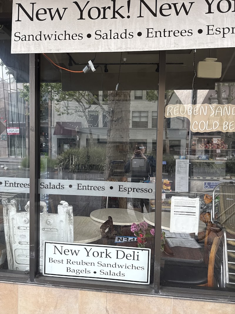 Classic New York deli storefront