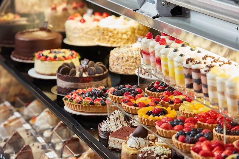 Fresh pastries and fruit tarts