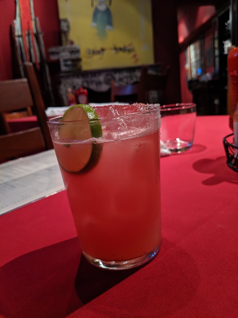 Signature margarita, salted rim
