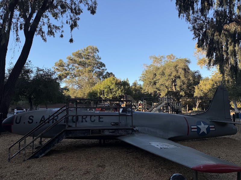 Vintage jet display area