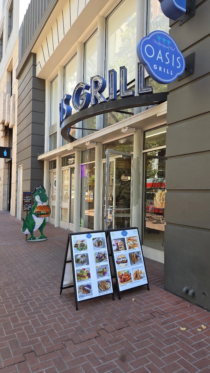Oasis Grill street entrance