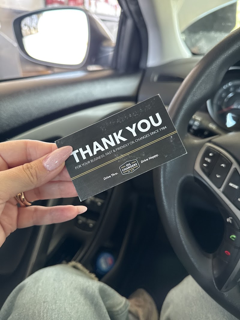 Thank you, drive happy