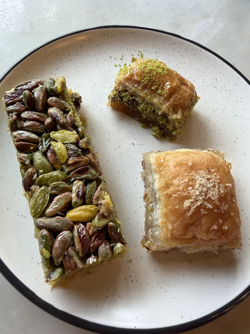 Authentic Turkish sweets selection