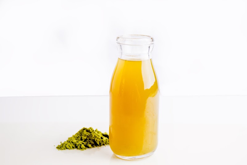 Fresh matcha, simply bottled