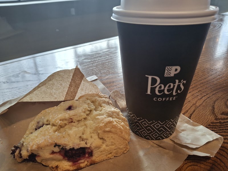 Coffee and berry scone