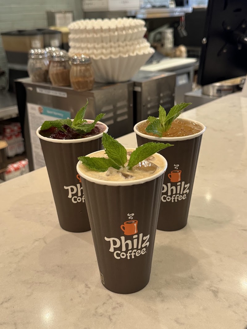 Handcrafted drinks, fresh mint