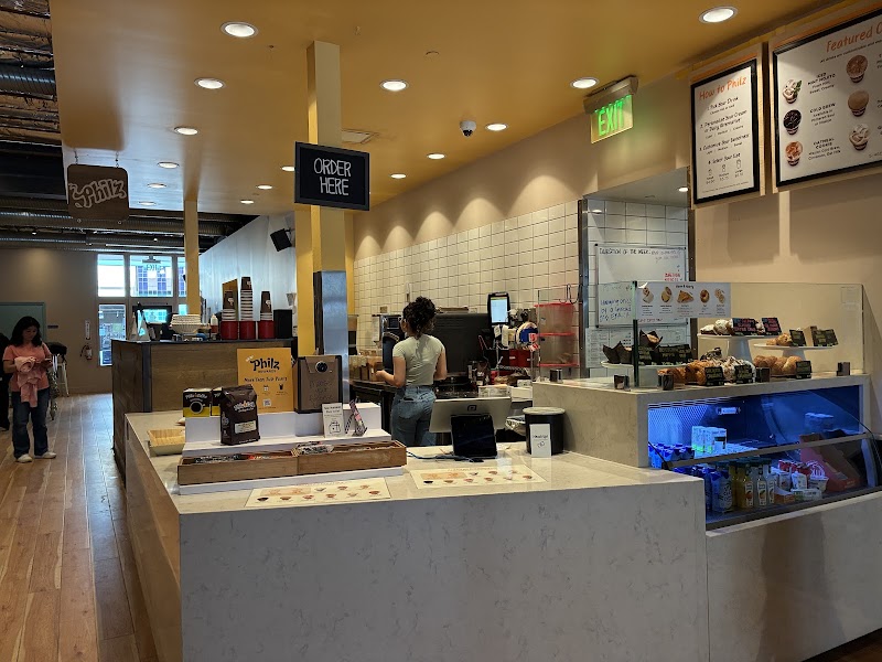 Bright, organized ordering counter
