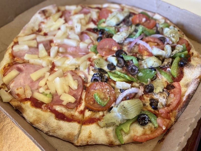 Generous toppings, ready to go
