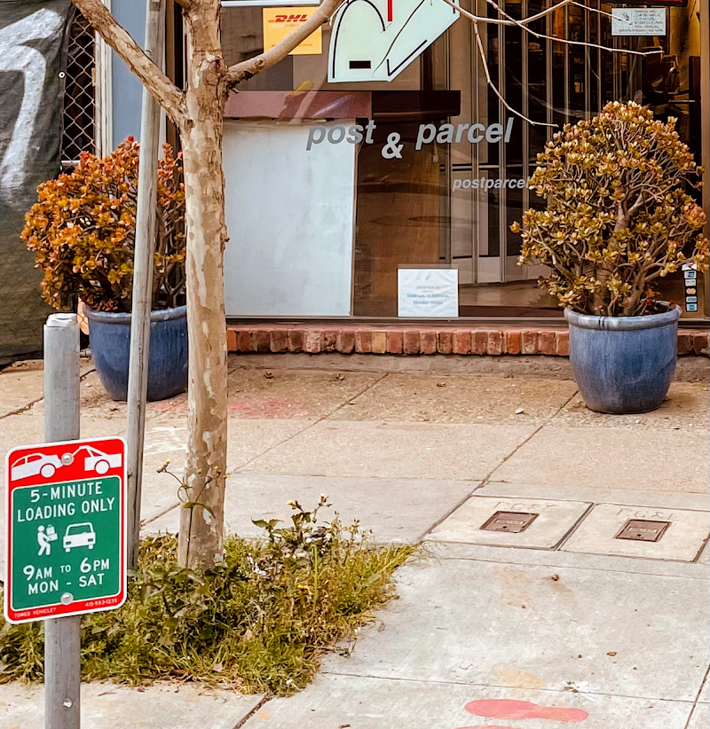 Quick drop-off parking nearby