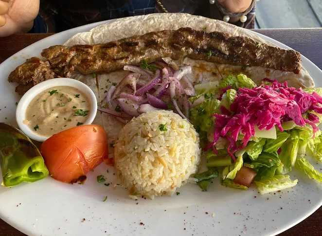 Adana kebab full plate