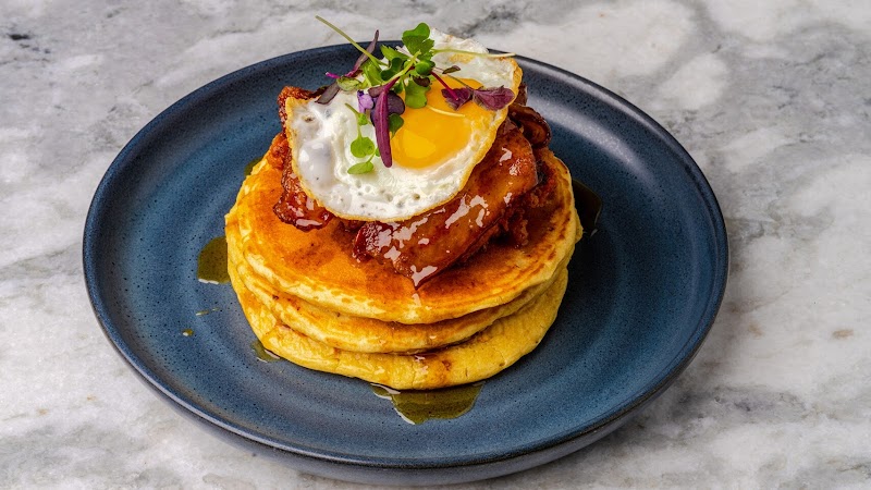 Golden brunch stack