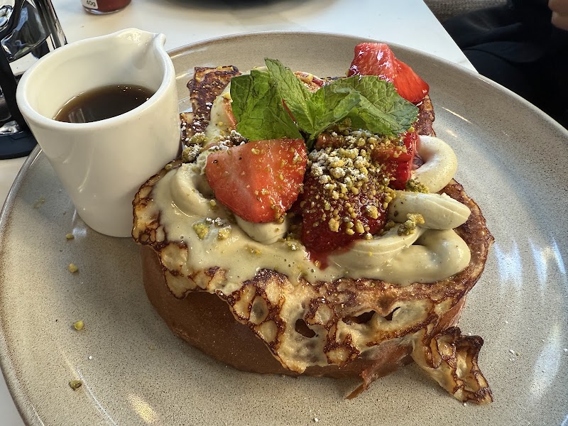 Indulgent brunch French toast