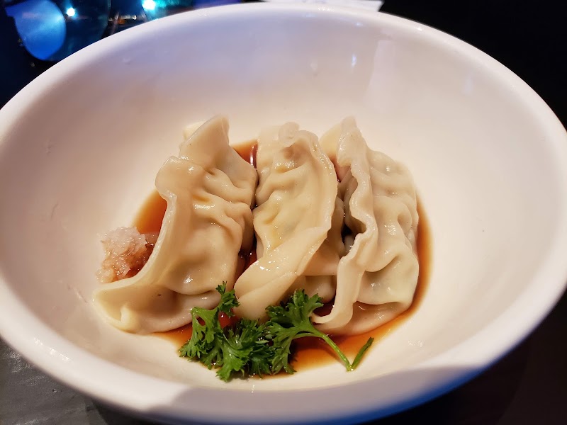 Delicate dumplings in savory broth