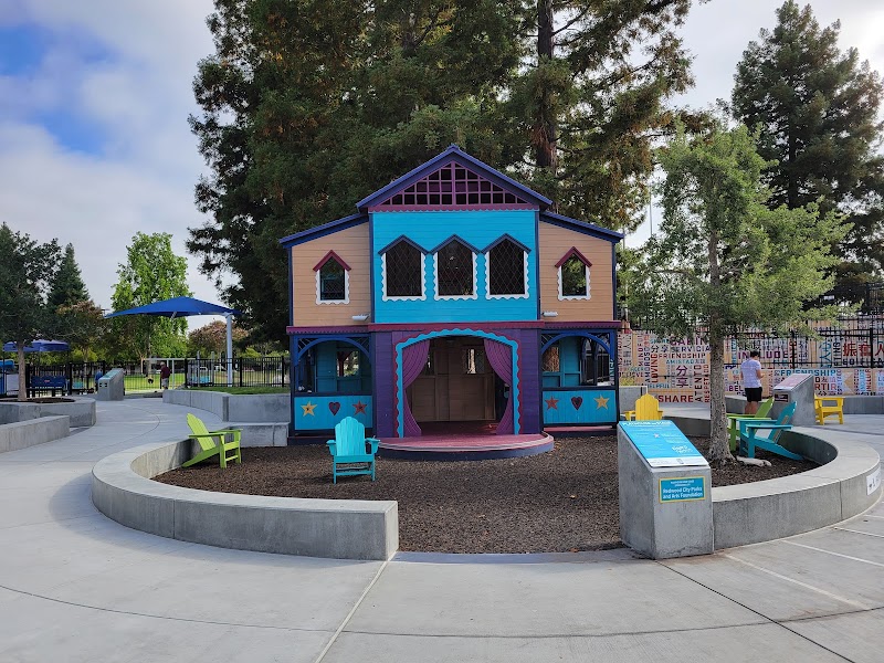 Colorful children's play structure