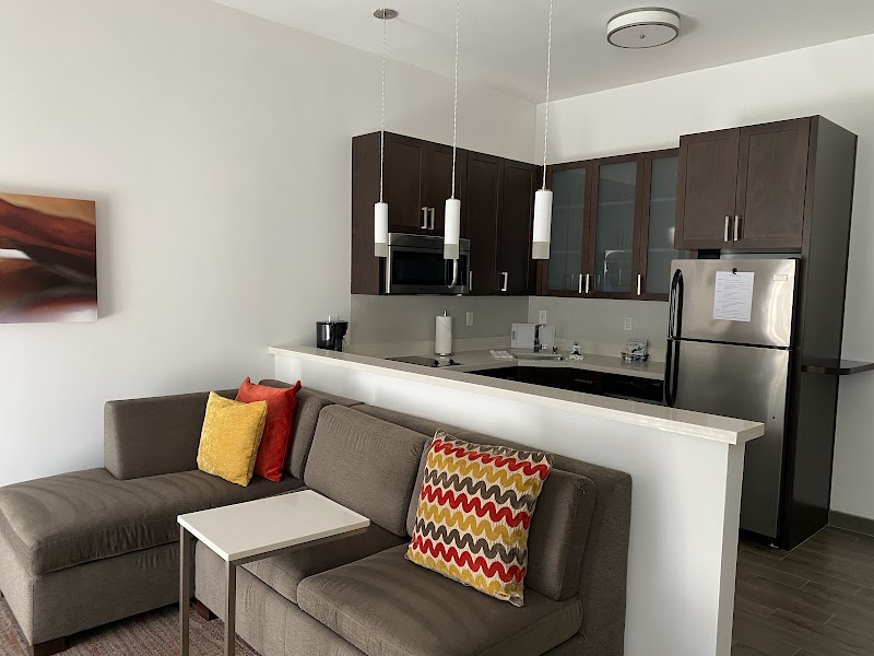 Open kitchen meets living room