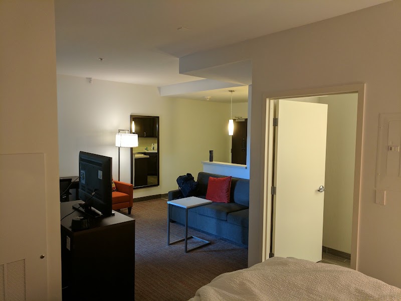 Spacious suite living area