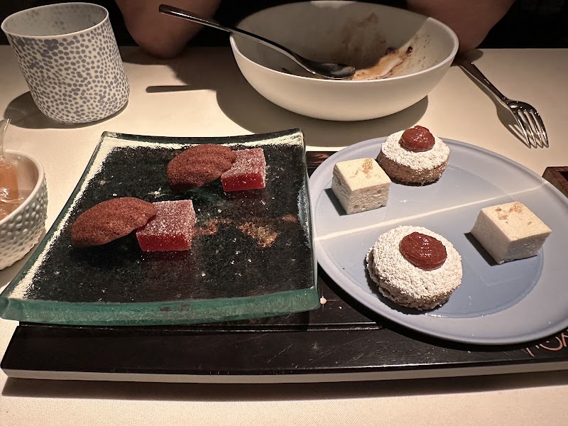 Delicate petit fours selection