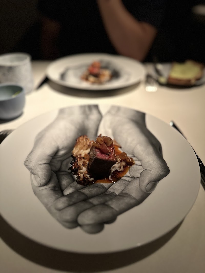 Playful artisan plate presentation