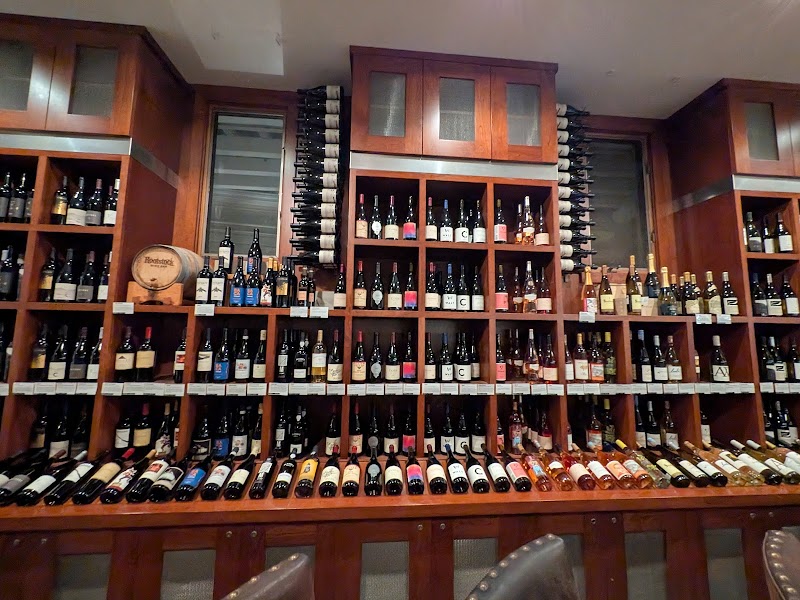 Walls lined with wine