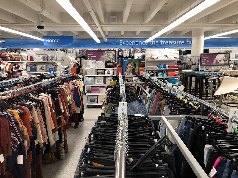 Clothing and home departments