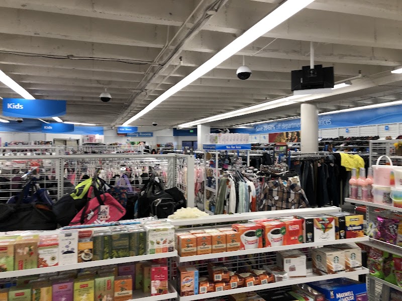 Kids clothing food section