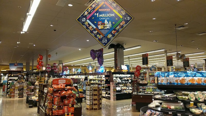 Spacious, well-stocked store aisles