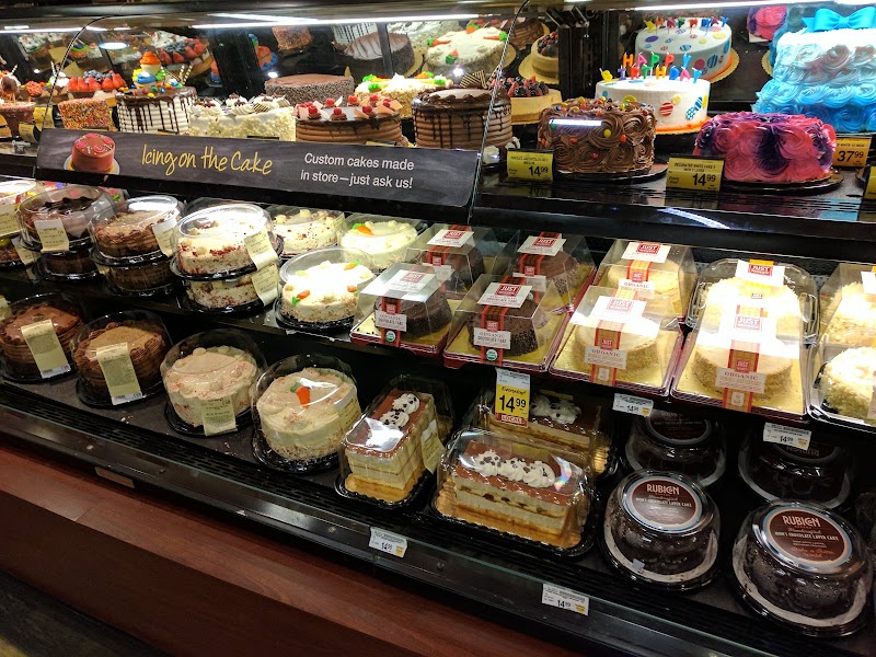 Custom cakes made in-store