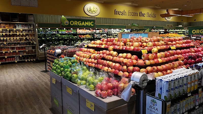 Organic apples fresh from fields