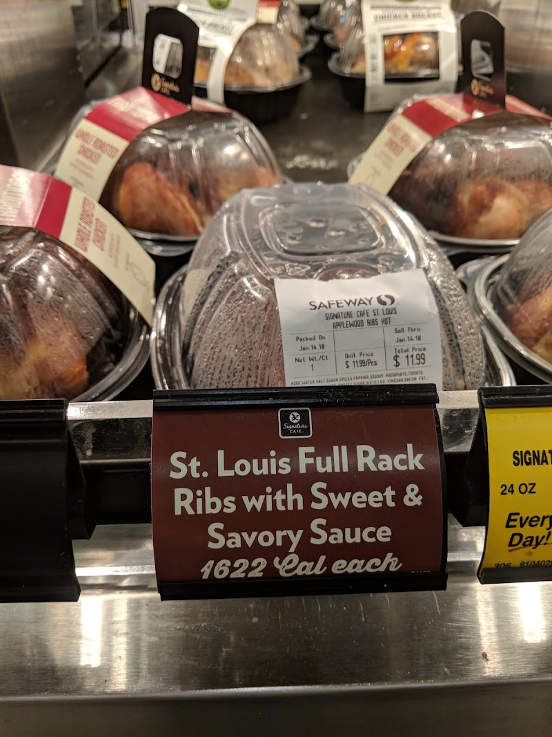 Ready-to-go hot ribs