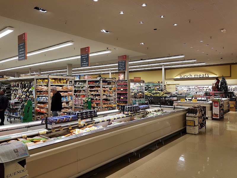 Well-stocked grocery aisles