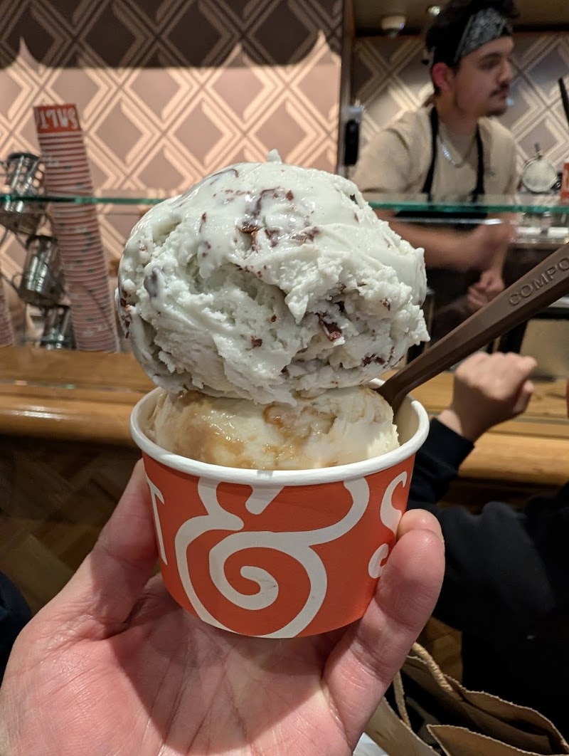 Two scoops, heaped high
